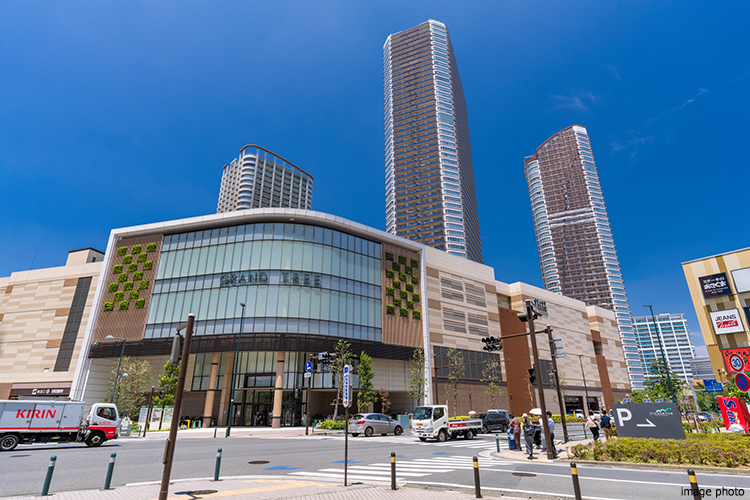 武蔵小杉街並み｜ザ・コスギタワー