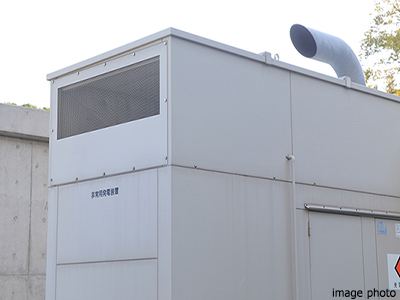非常用自家発電装置イメージ｜ザ・コスギタワー